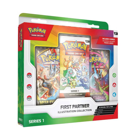 Mega Evolution: Ascended Heroes First Partner Illustration Collection (Q1 2026) Inglés
