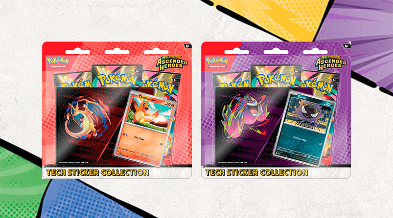 12x Pokemon TCG: Ascended Heroes Tech Sticker Collection – Español (Case Sellado) [OFERTA DE REMATE]