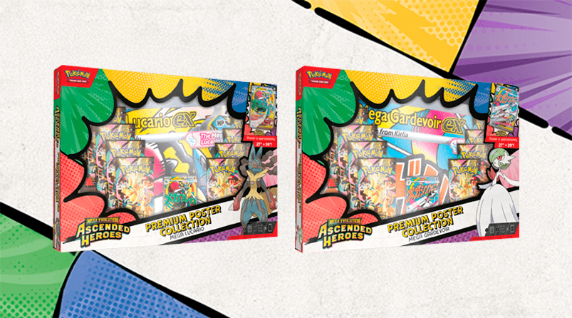 1x Pokemon TCG: Ascended Heroes Premium Poster Collection – Inglés (Al azar)