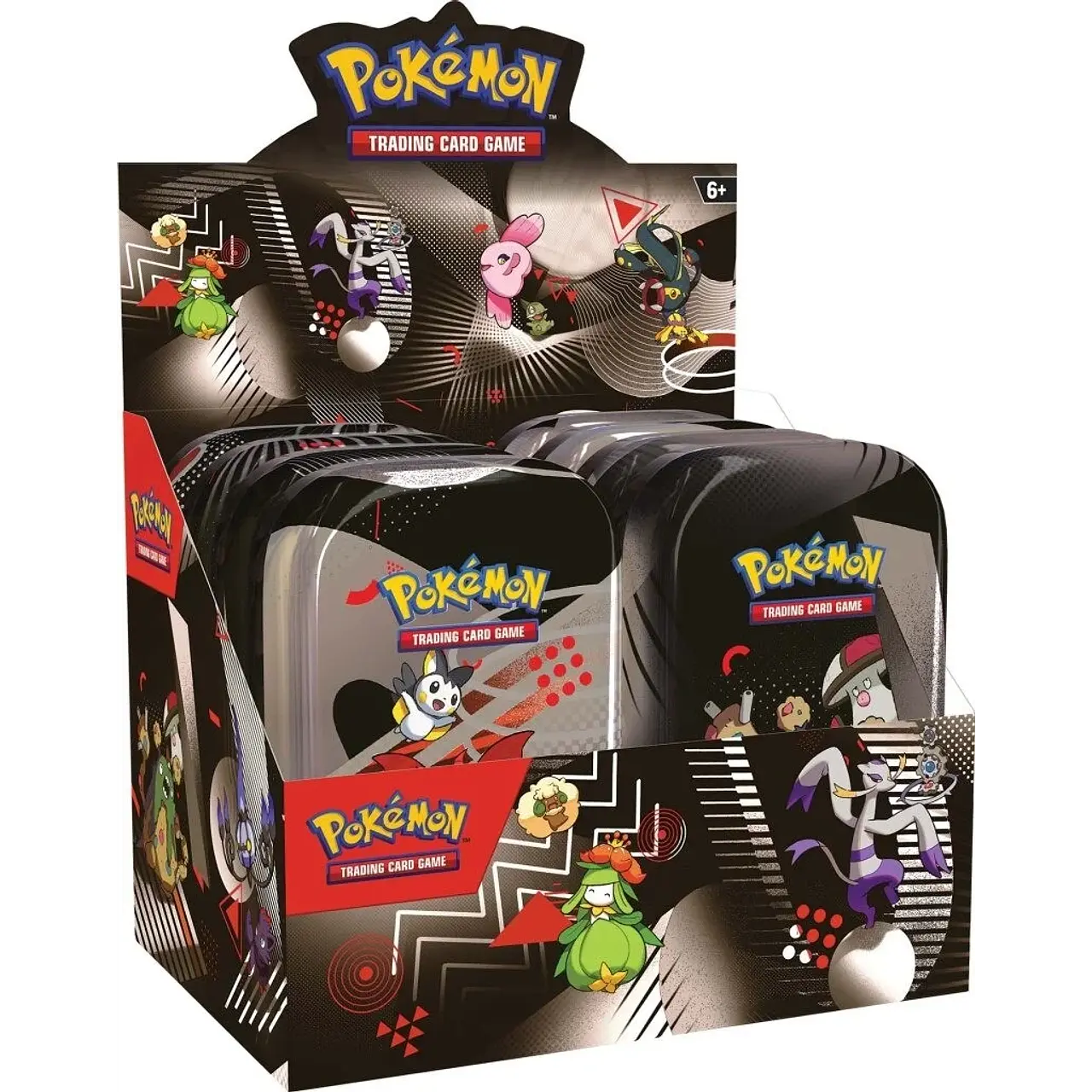 1x Pokemon TCG: Black Bolt & White Flare Unova Mini Tin – Inglés (Envío al azar)