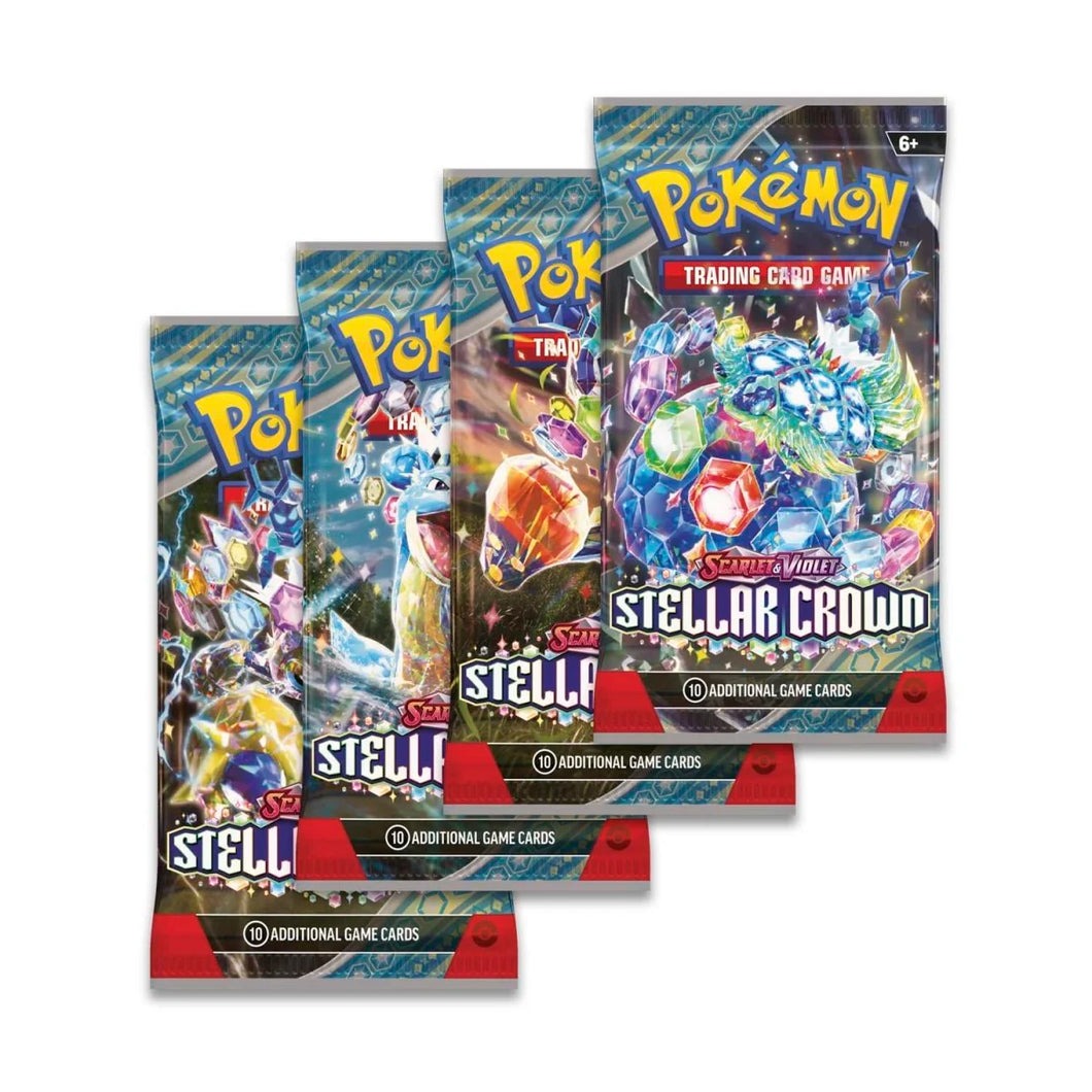 Pokémon TCG: 1x Booster Pack Stellar Crown – Inglés