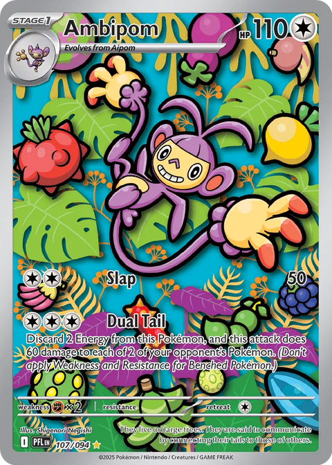 Ambipom - 107/094 - Illustration Rare