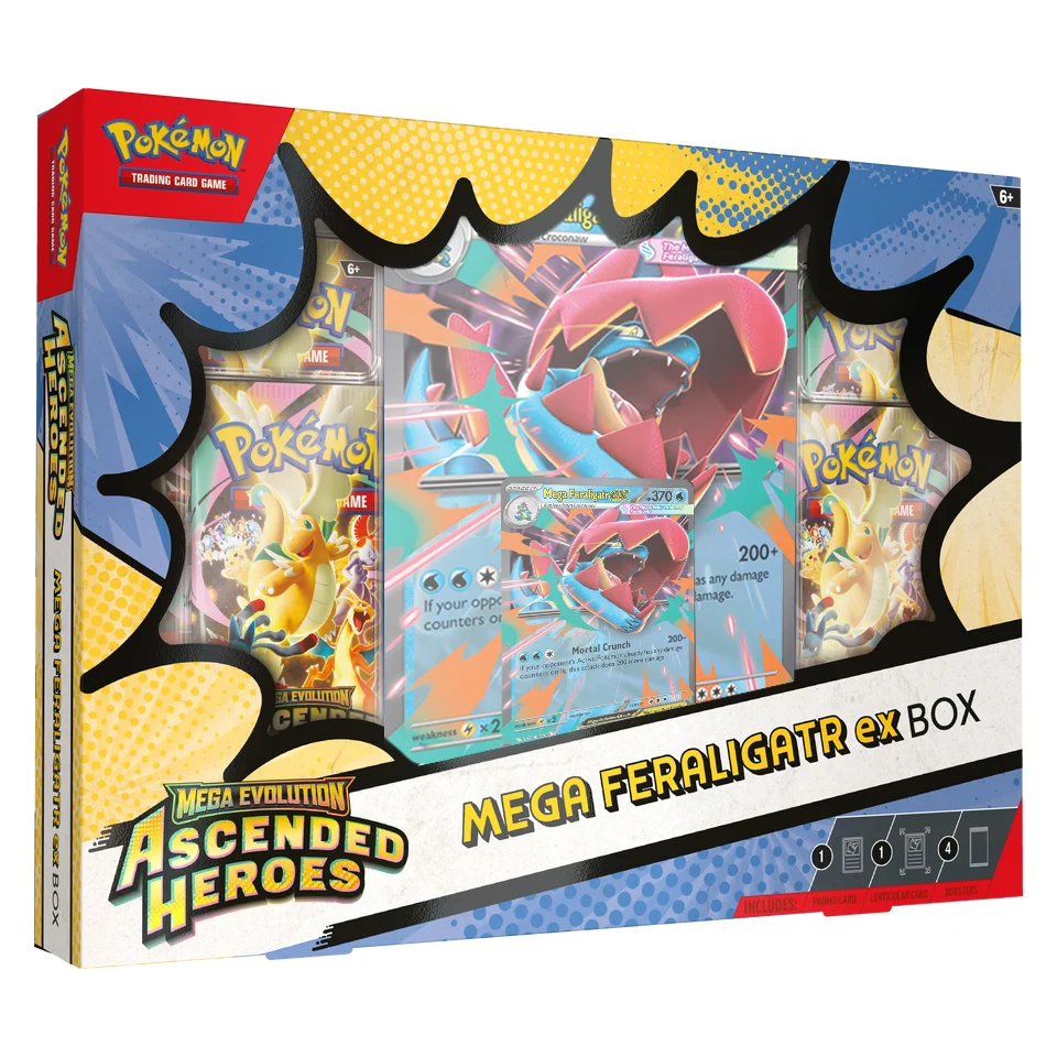 Ascended Heroes - Mega Feraligatr ex Inglés