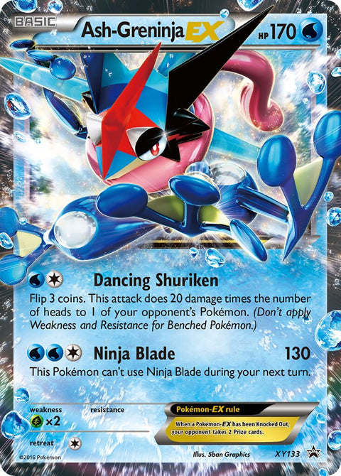 Ash-Greninja-EX - XY133 - Promo (Inglés Foil NM)