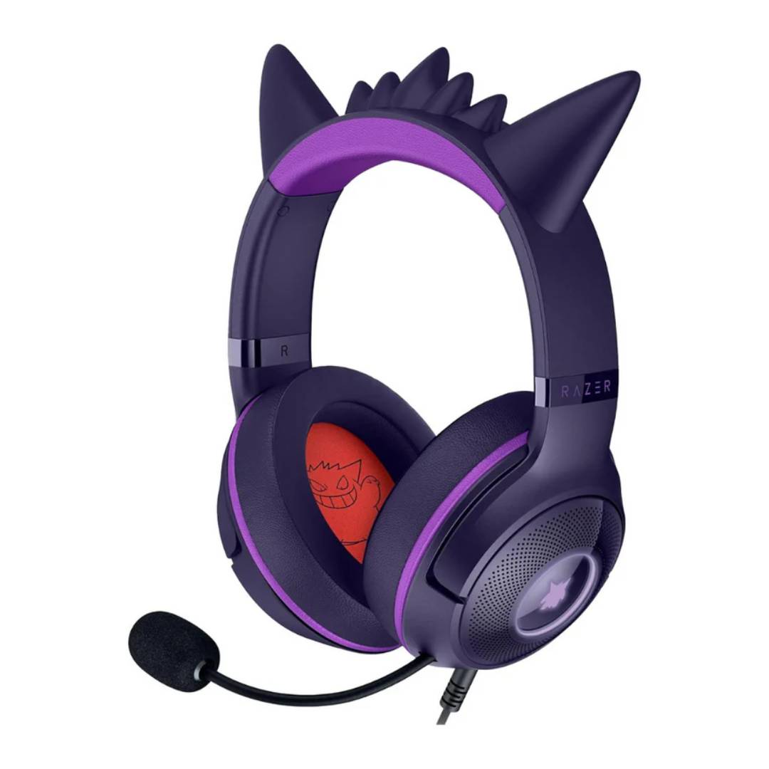 Audifonos Razer Kraken Kitty V2 Pokémon Gengar Edition