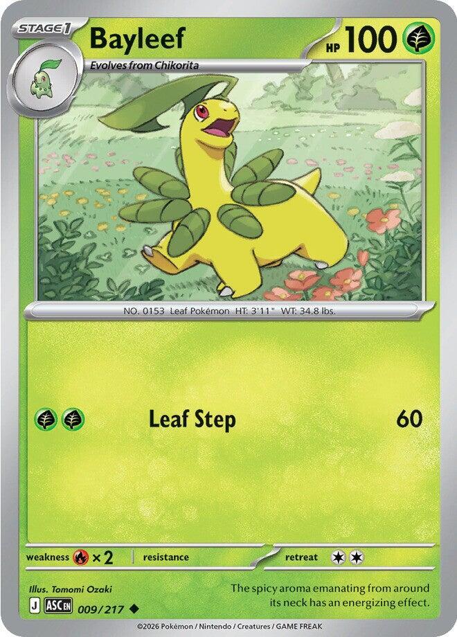 Bayleef – Common Reverse Holo – 009/217 – Inglés