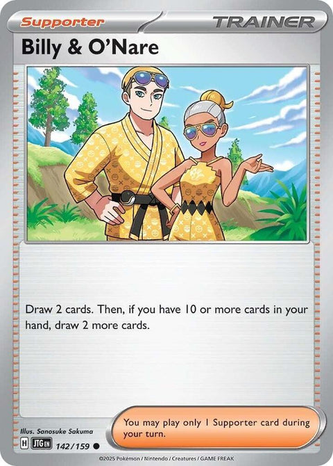 Billy & O'Nare - 142/159 - Common