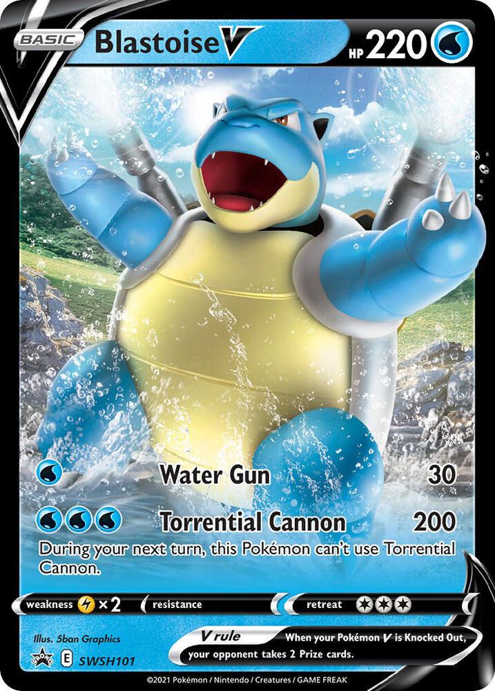 Blastoise V (Español) – SWSH101