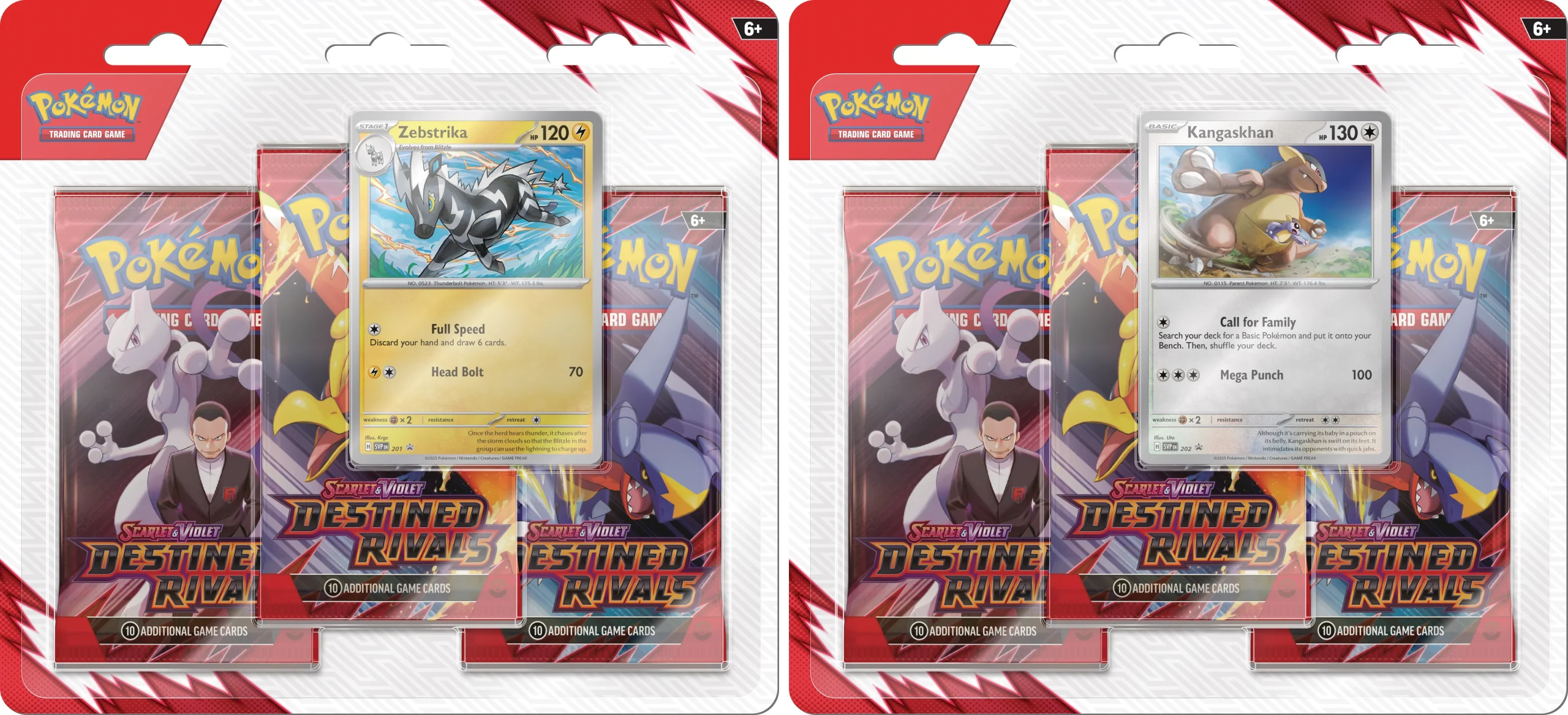 Blister Destined Rivals Kangaskhan Ingles