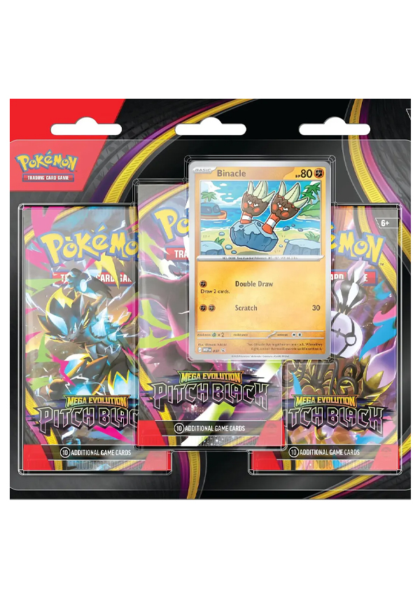 Blister POK – Mega Evolution Pitch Black (esp)