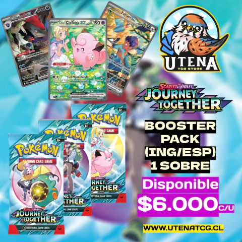 Escarlata y Purpura: Aventuras Compartidas – Booster Pack – Español