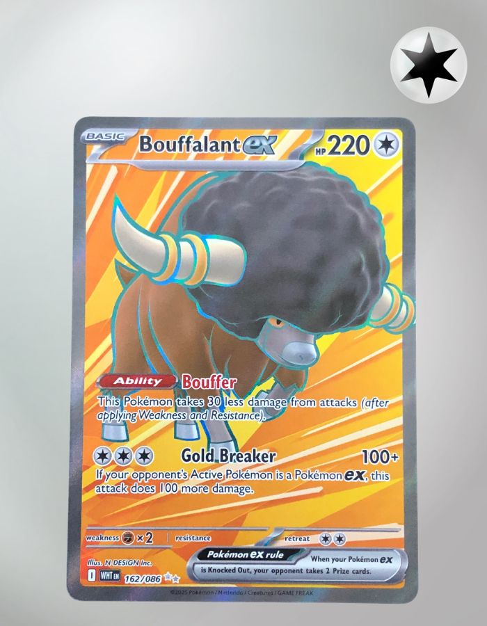 Bouffalant ex White Flare 162/086