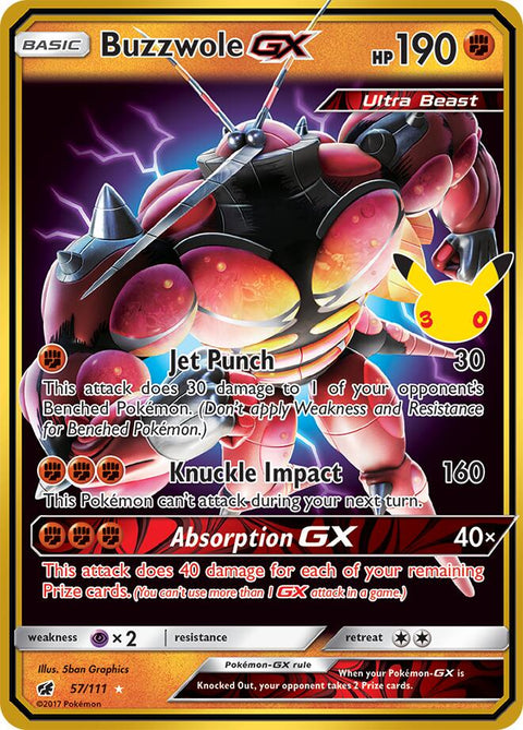 Buzzwole GX - 30th Celebration Classic Collection