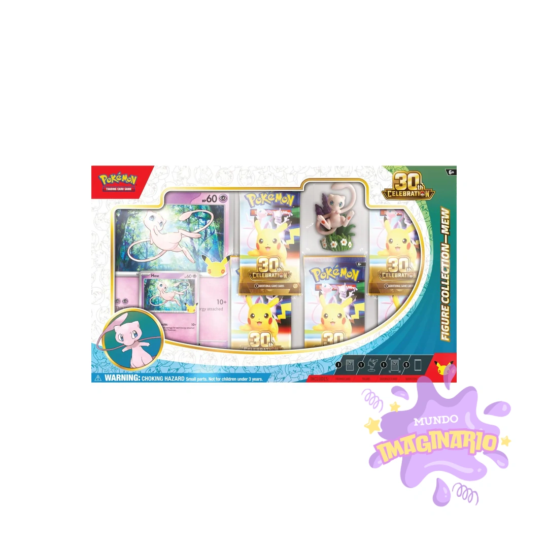 Caja de Colección – 30th Celebration – Mew Figure Collection – 🇪🇸 Español