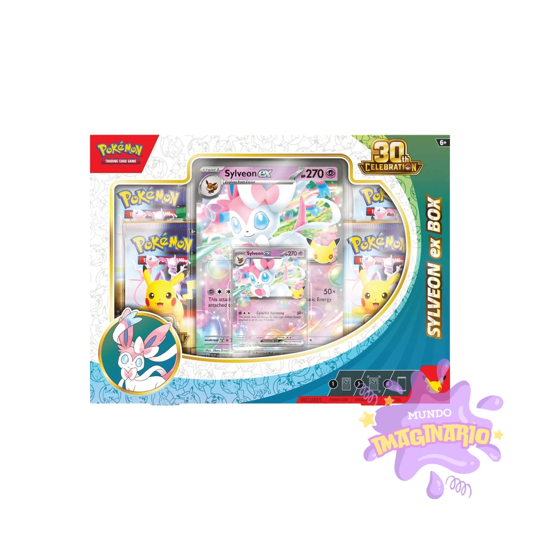Caja de Colección – 30th Celebration – Sylveon ex – 🇪🇸 Español