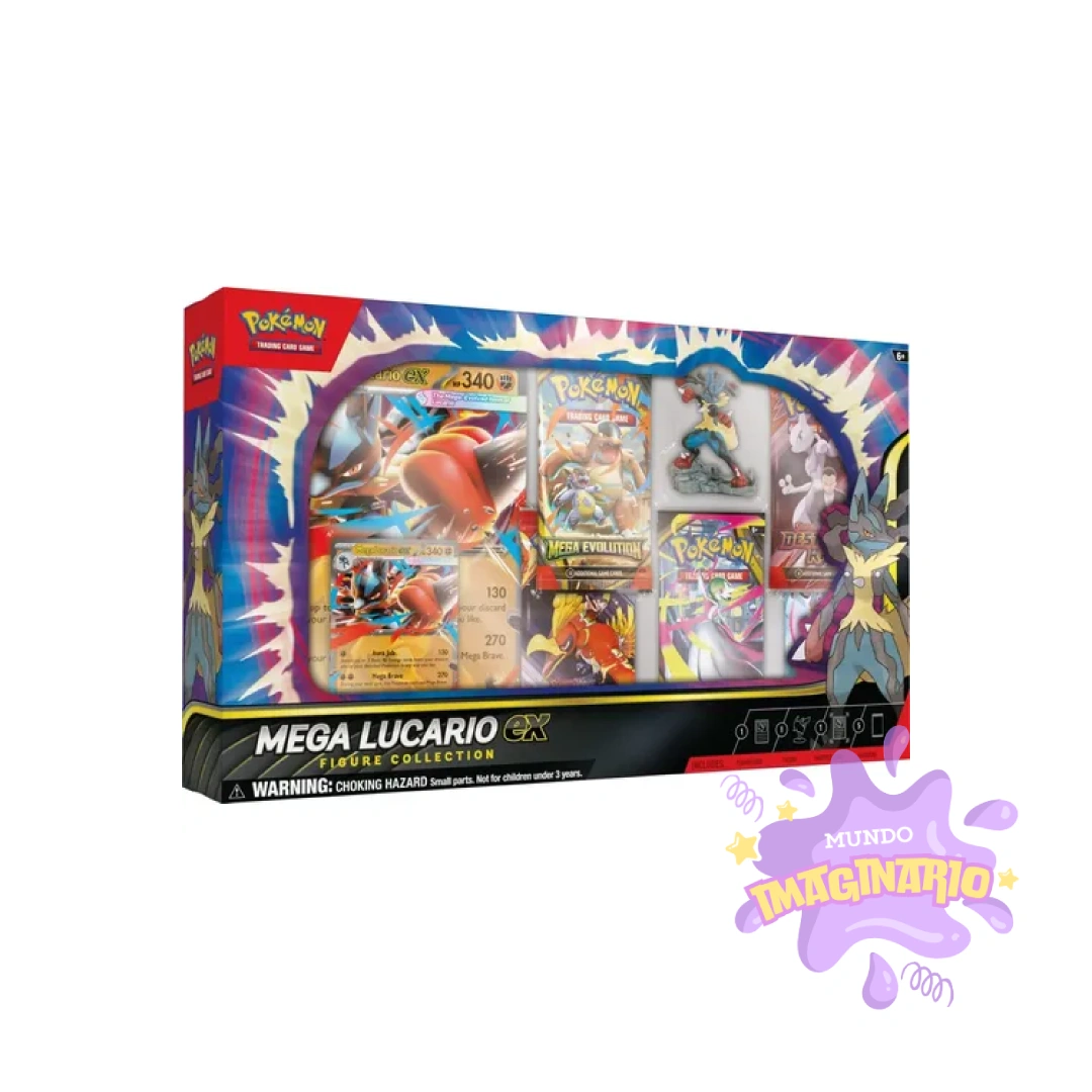 Caja de Colección – Mega-Lucario ex – 🇪🇸 Español