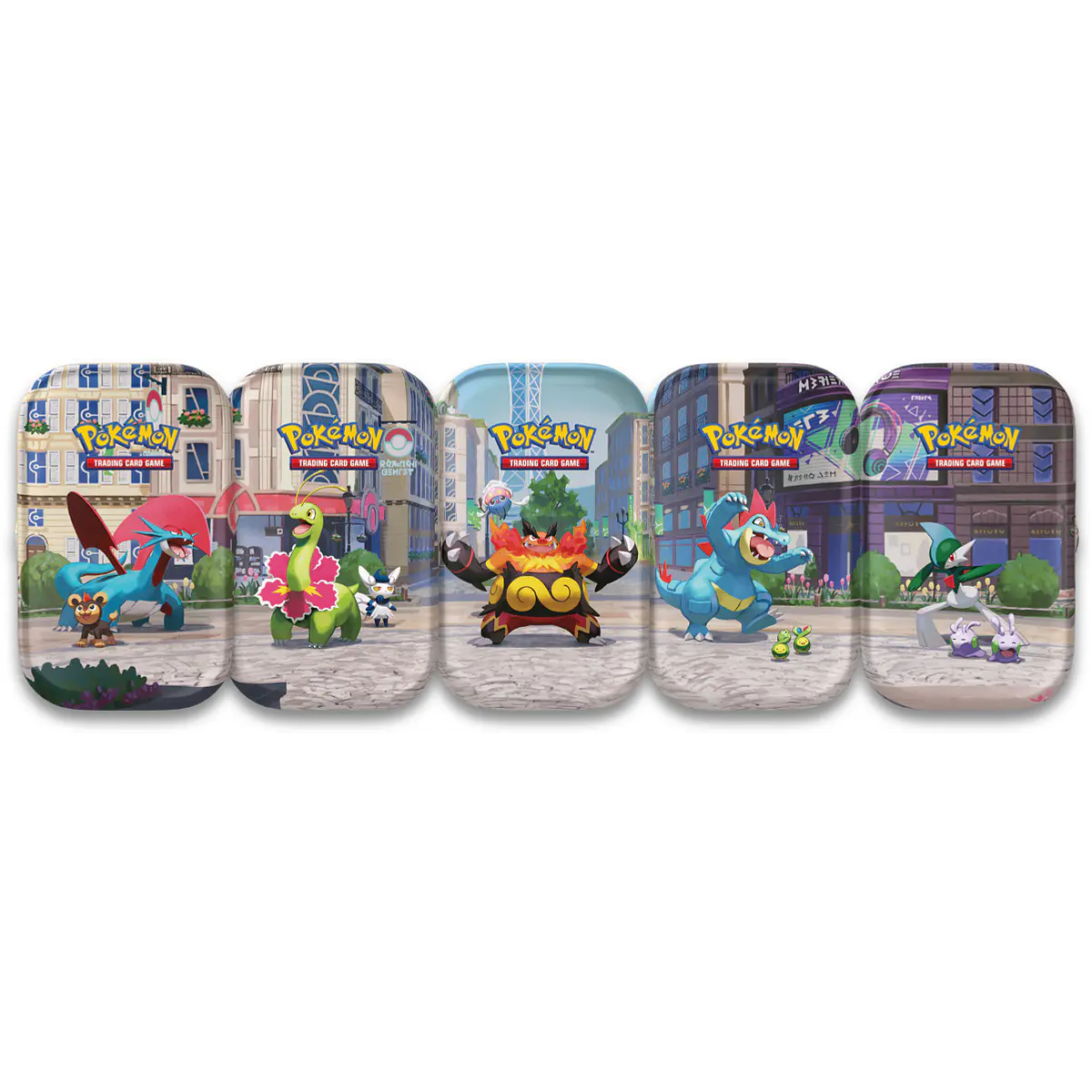 Cartas Pokémon TCG Mega Evolution –Luminose City Mini Tin  |  1 al Azar | Cartas Pokémon Originales