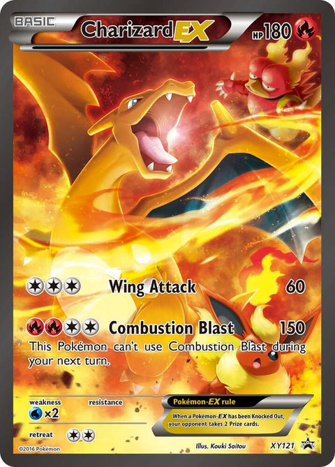 Charizard-EX - XY121 - Promo (Inglés Foil NM)