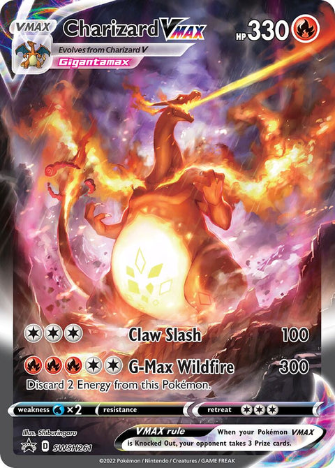 Charizard VMAX - SWSH261 - Promo (Español Foil NM)