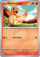 Charmander – Common Reverse Holo – 020/217 – Inglés