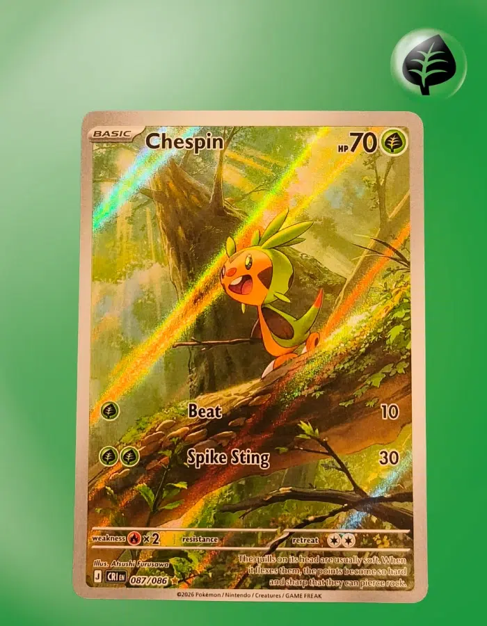 Chespin 087/086 Chaos Rising