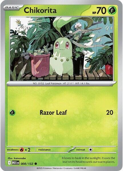 Chikorita – 008/132 – Common - Español