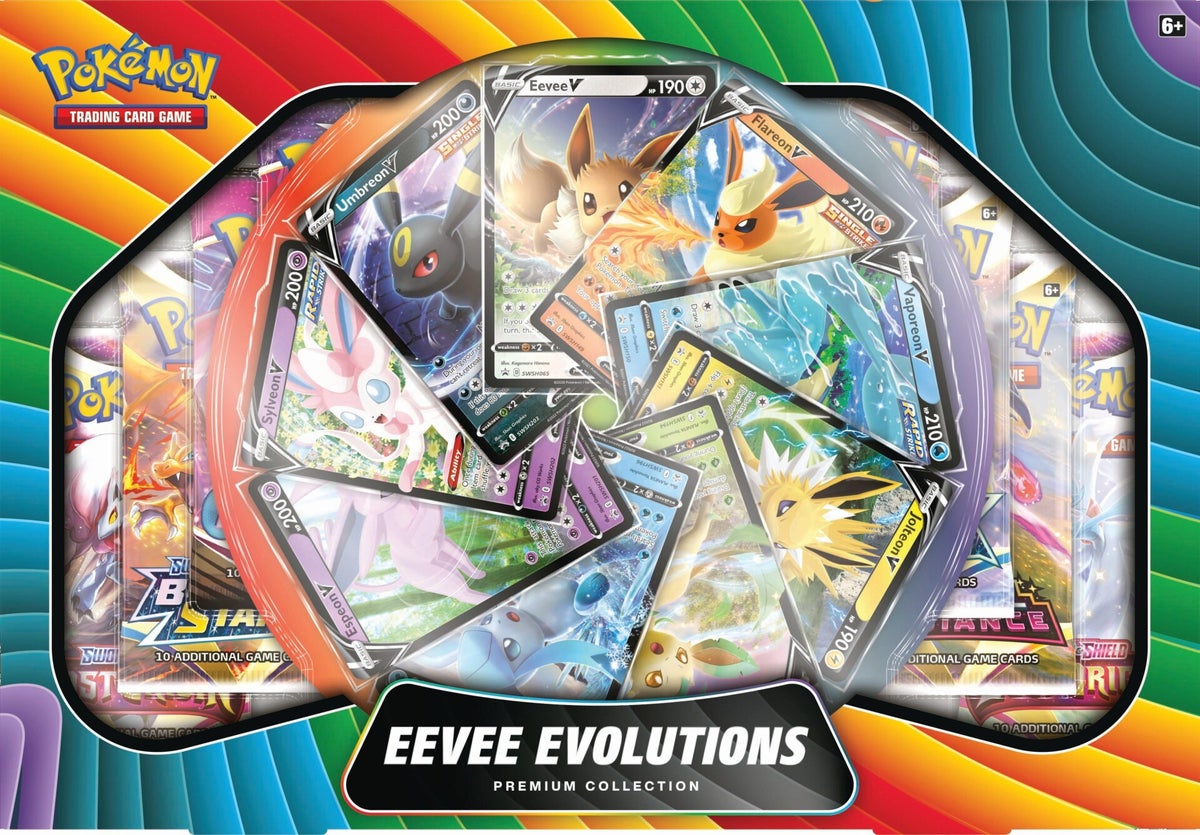Colección Premium Evoluciones de Eevee POKEMON