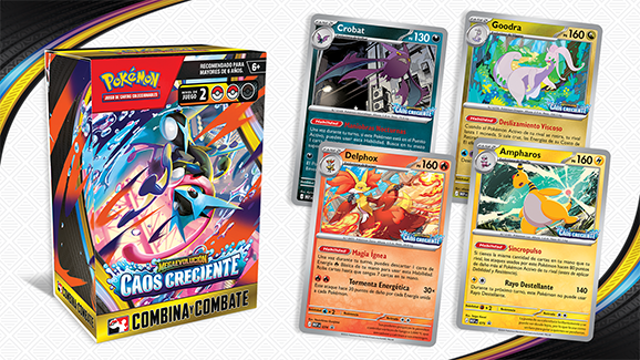 Caja Combina y Combate Caos Creciente [Español] Pokémon TCG