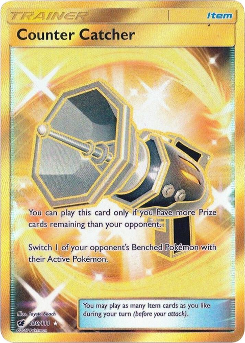 Counter Catcher - 120/111 - Gold Secret