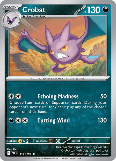 Crobat - 112/182 - Uncommon (Español NM)