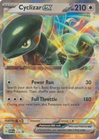Cyclizar ex – SVP018 – Ultra Rare Promo
