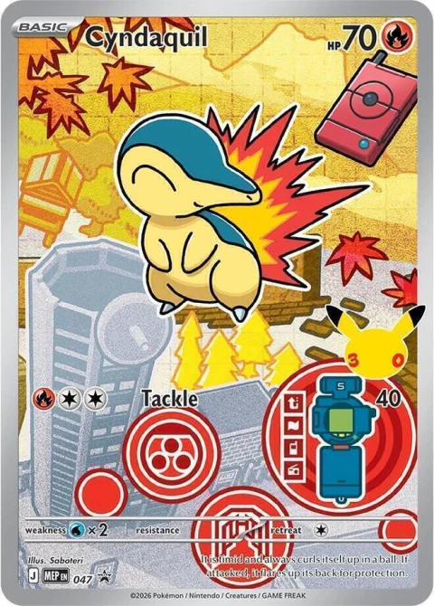 Cyndaquil – MEP047 – ESP