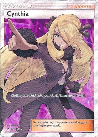 Cynthia – 148/156 – Full Art – Español (Lightly Played)