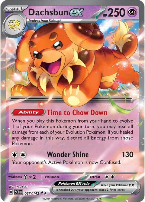 Dachsbun ex - 067/142 - Double Rare (Español Foil NM)