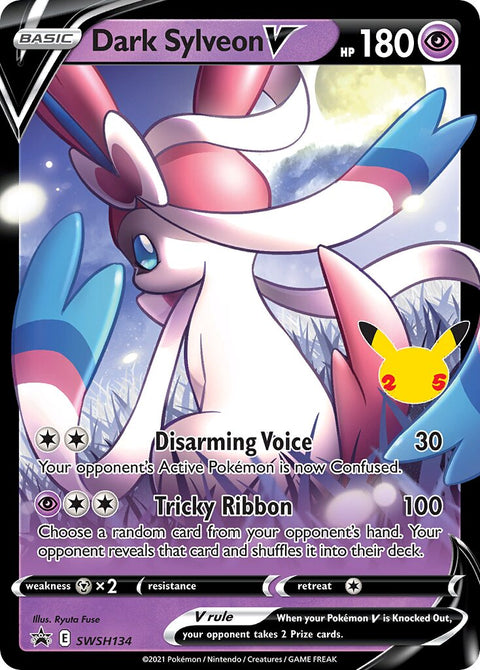 Dark Sylveon V SWSH134/307 - SWSH Black Star Promos