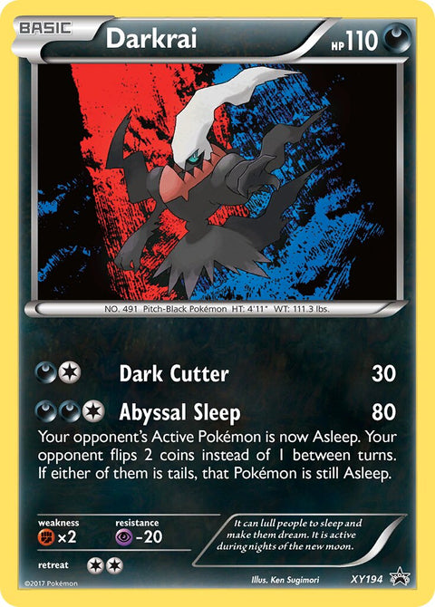 Darkrai - XY194 - Promo (Inglés Foil LP)