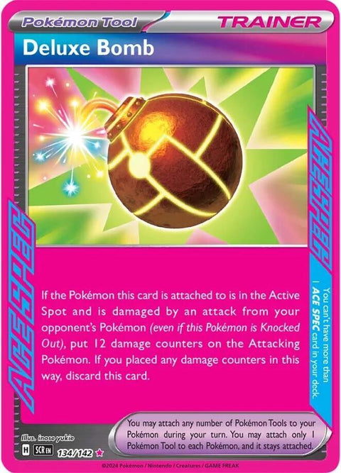 Deluxe Bomb - 134/142 - ACE SPEC Rare (Inglés Foil NM)