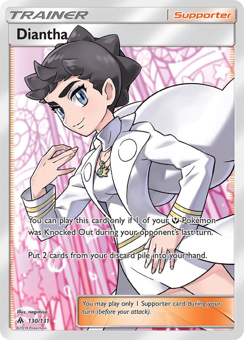 Diantha - 130/131 - Rare Ultra (Inglés Foil NM)