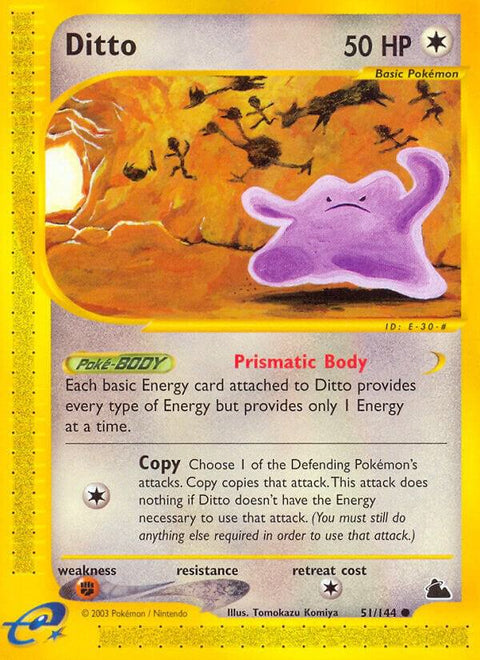 Ditto - 51/144 - Common (Inglés HP)