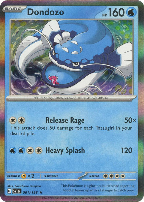 Dondozo - 061/198 - Rare (Español Foil NM)