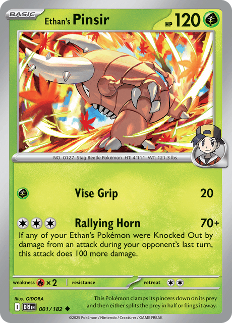 DRI - 1 - Ethan's Pinsir - GBasic