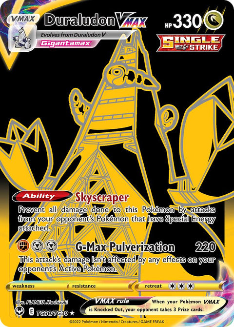 Duraludon VMAX - TG30/TG30 - Gold Secret Rare