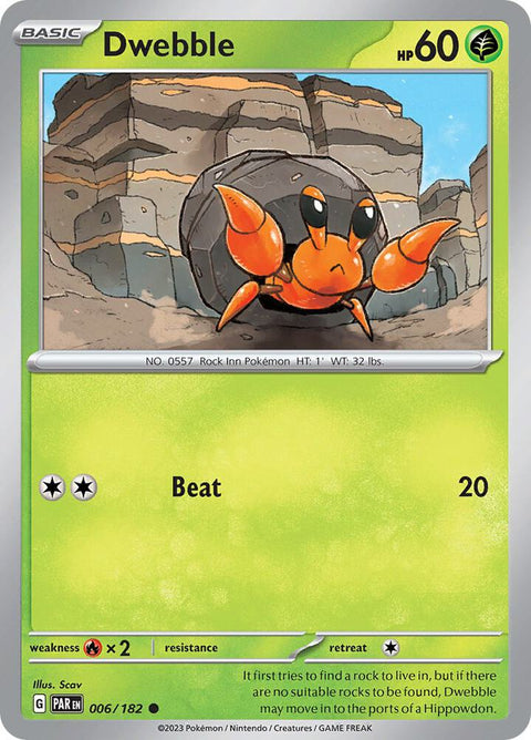 Dwebble - 006/182 - Common (Español NM)