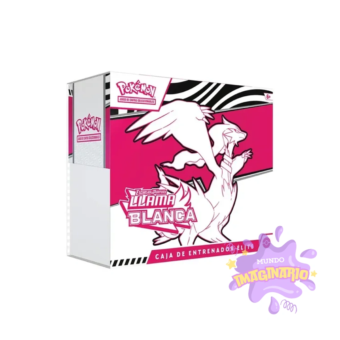 Elite Trainer Box – Escarlata y Púrpura – Llama Blanca – Pokémon