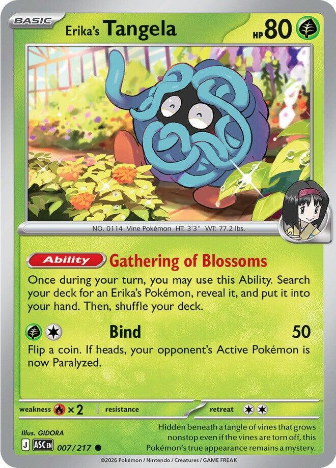 Erika’s Tangela – Common – 007/217 – Inglés