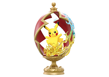 Figura Pokémon Re-Ment Pikachu OVALTIQUE COLLECTION 1