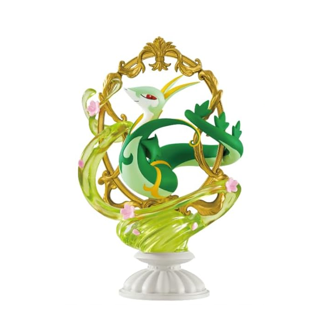 Figura Pokémon Re-Ment Serperior Decorative Frame Collection 1