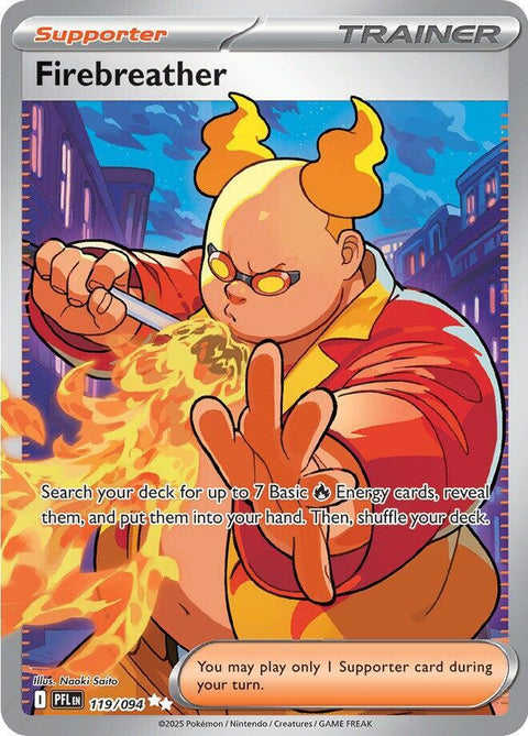 Firebreather - 119/094 - Ultra Rare (Inglés Foil NM)