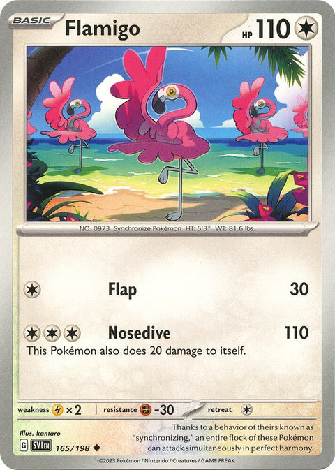 Flamigo - 165/198 - Uncommon (Español NM)