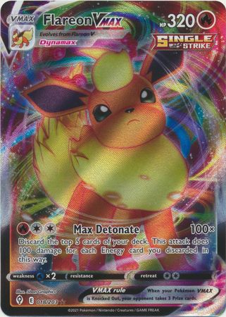 Flareon VMAX – 018/203 – Ultra Rare – Español